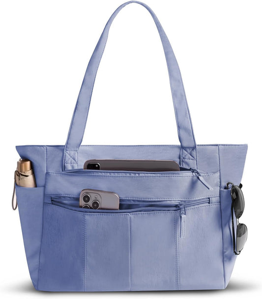 Tote Bag for Women Shoulder Bag Work Bags with Zipper Lightweight Handbags for Travel,Work,School