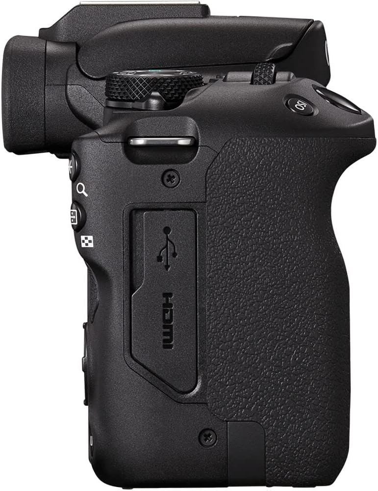 Canon EOS R50 Mirrorless Camera with 18-45mm & 55-210mm RF-S Lenses | 24.2MP APS-C Sensor, Dual Pixel CMOS AF, 4K Video | Compact Hybrid Camera Kit with Shoulder Bag and 64GB Card