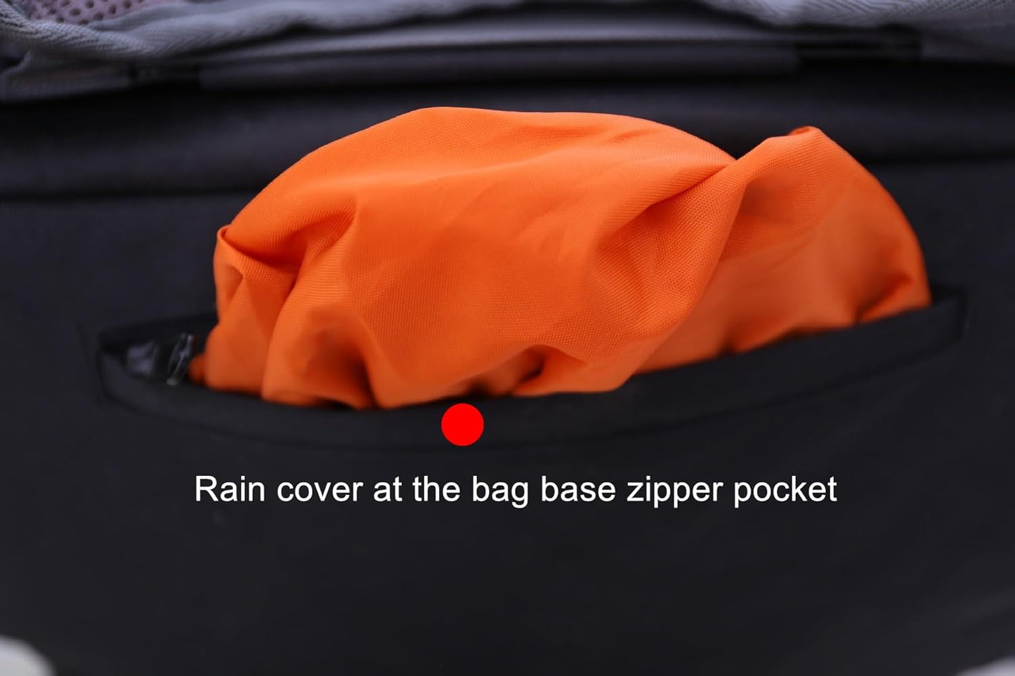 UNISTRENGH 60L Hiking Backpack Internal Frame Mountaineering Camping Backpacking with Rain Cover (Red)