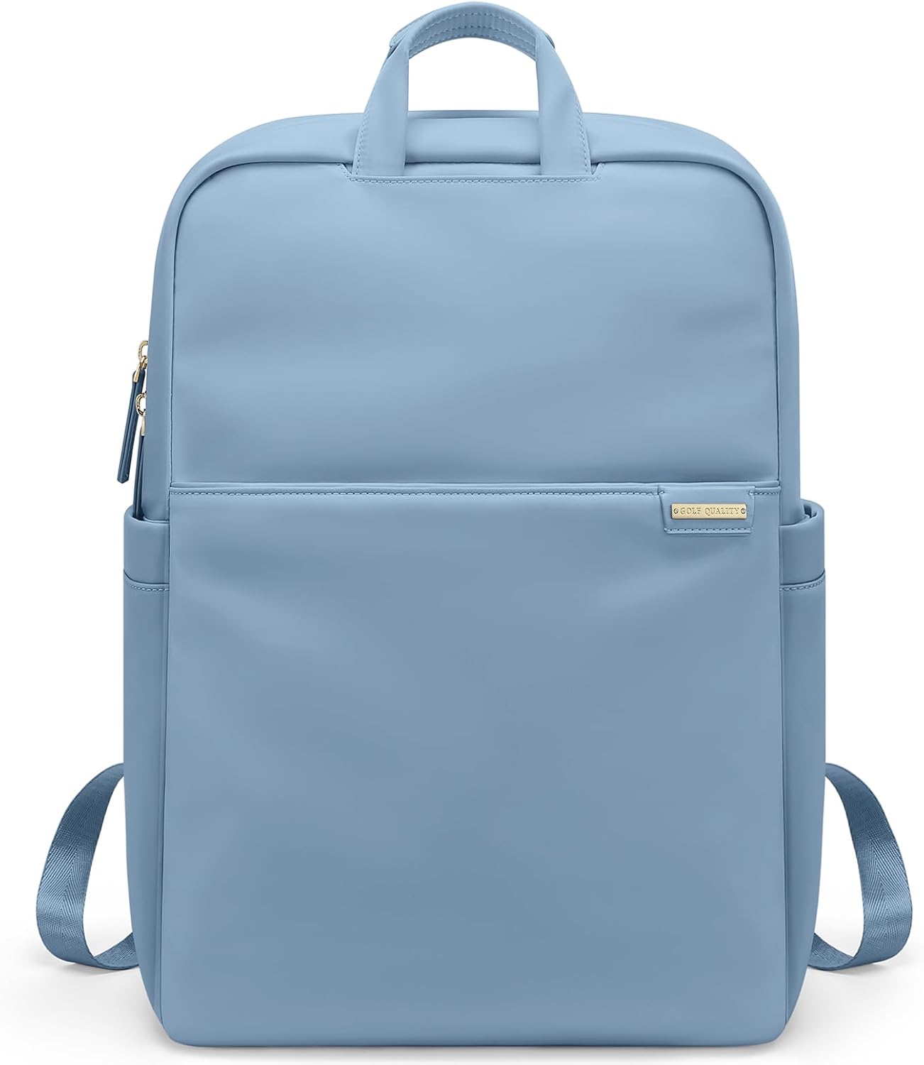 Slim Laptop Backpack for Women, Lightweight Business Backpack for Women Computer Bag Purse for Commuting, Fit 17.3 Inch, Lake Blue
