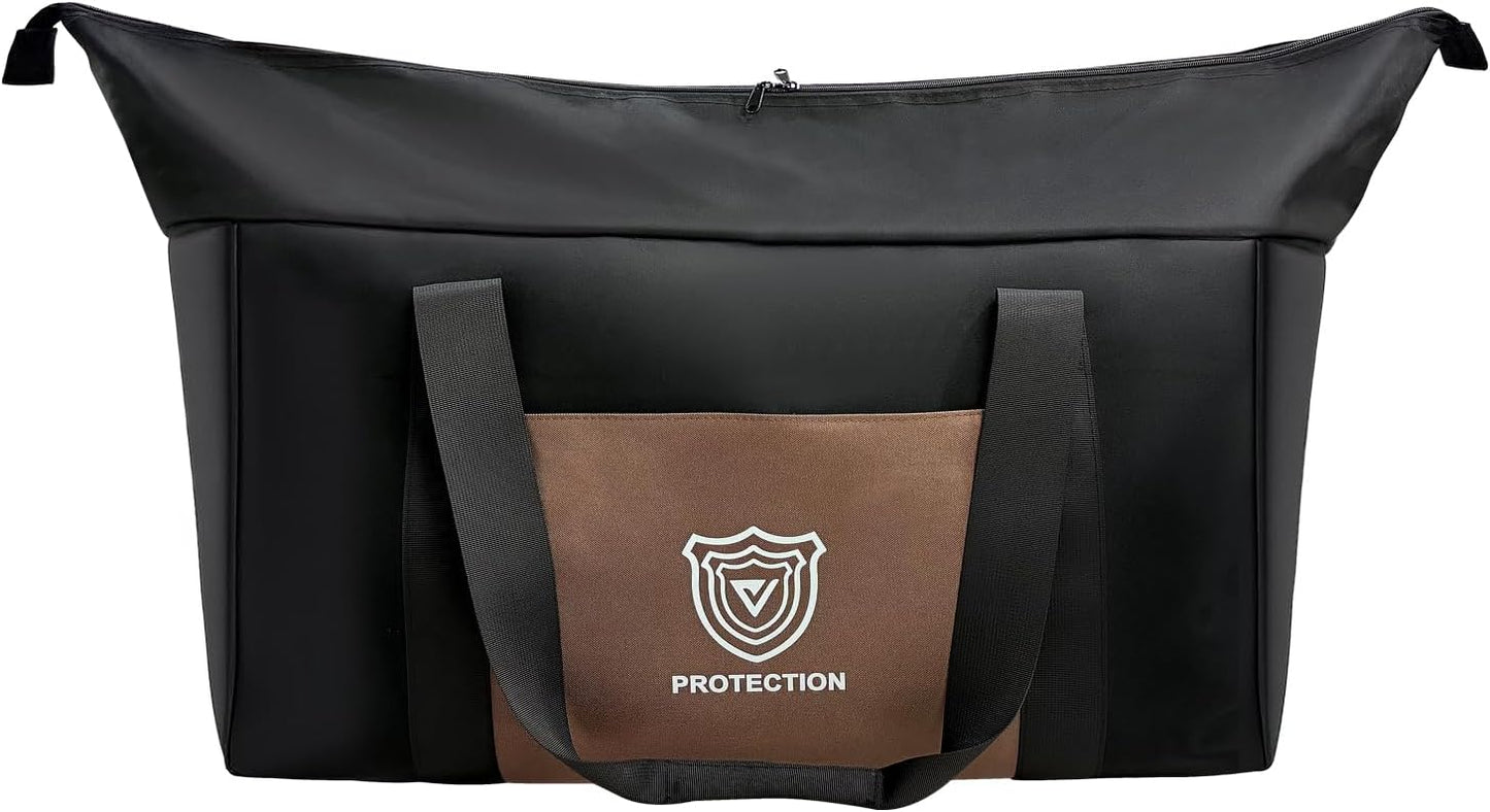 Faraday Duffel Bag Military-Grade RF Shielding for Large Electronics & Mobile Devices Travel Protection Signal Isolation Data Privacy