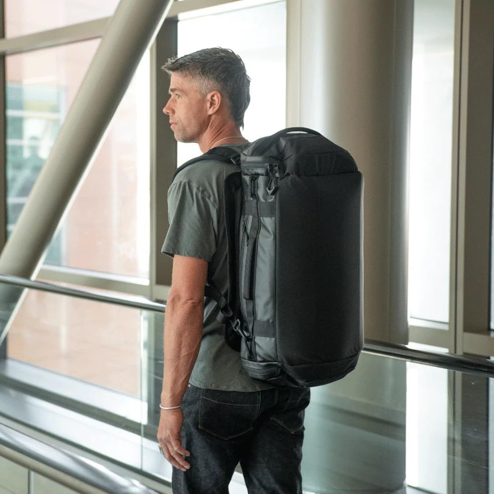 WANDRD CARRYALL 40L Black - Perfect Travel Essentials duffel Bag: Versatile for Traveling, Ideal Vacation & Everyday Travel Bag