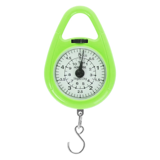 Gatuida Spring Scale Mini Hanging Scale for Luggage Weight Portable Mechanical Hook Weighing Tool for Travel and Shopping Use