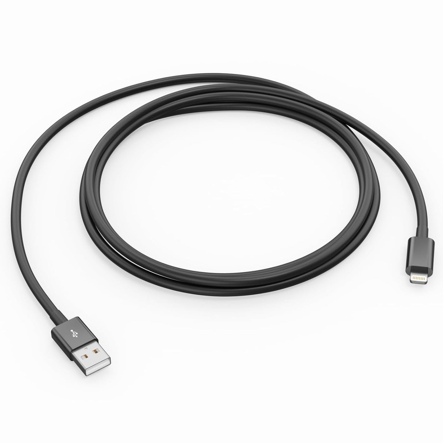 Car Carplay Cable, USB A to Lightning Cable 3FT Compatible with iPhone 14 13 12 11 Pro Max XR XS X Charger Cord，Car Charging Cord（Black）
