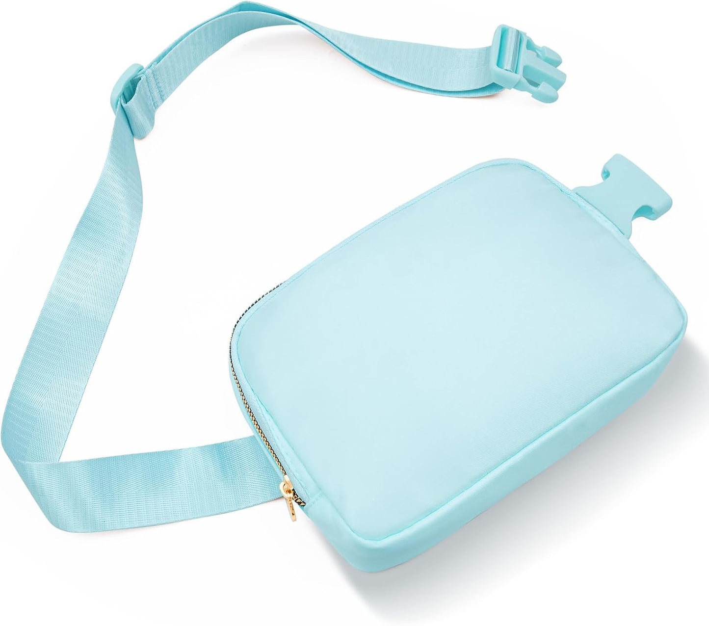 Cross Body Fanny Pack for Women,Fashion Waist Packs Crossbody Bags,Belt Bag with Adjustable Strap - Blue