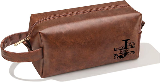 John Anniversary Birthday Gifts for Men, Christmas Valentines Fathers Day Ideas Gifts for Husband Dad Brother Son from Wife Daughter, Gifts for Him Mens Toiletry Travel Bag