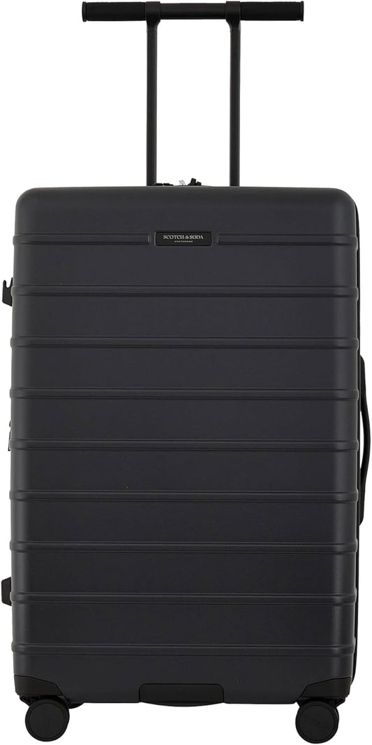 Scotch & Soda Tilburg Luggage, Black, 30-Inch Suitcase