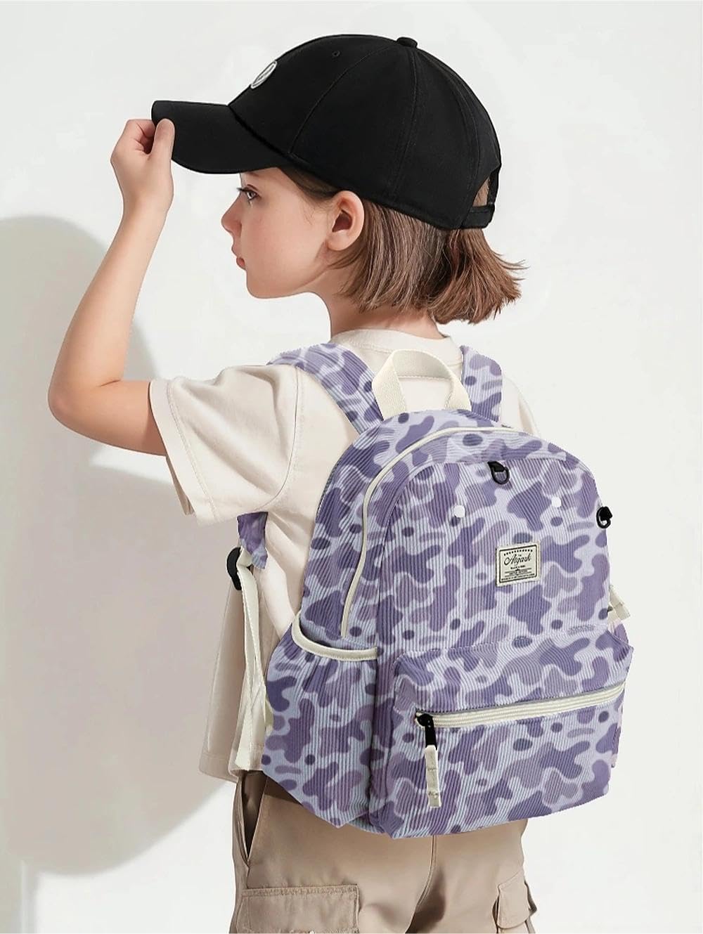 Corduroy Toddler Backpack for Girls 2-5: Preschool Backpack for Girls