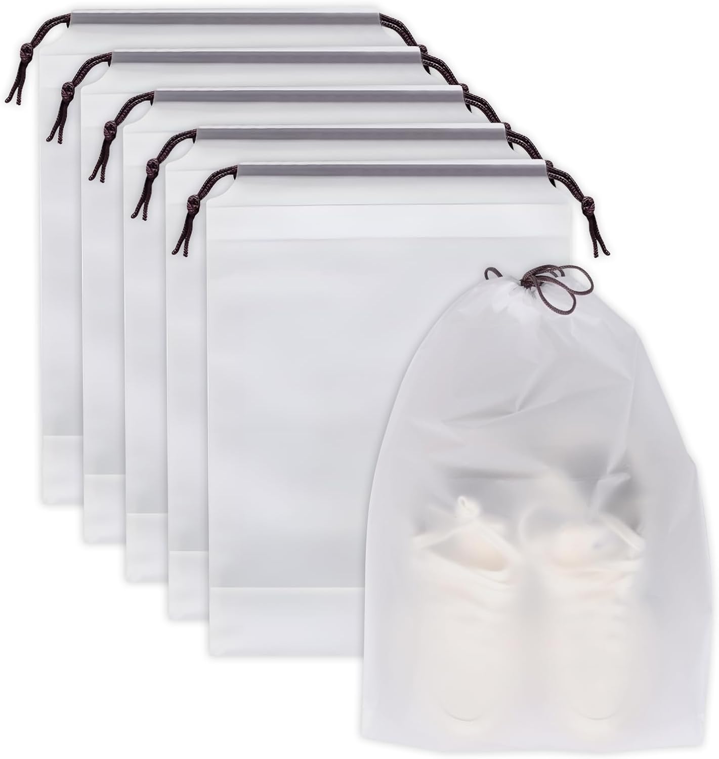 Shoe Bags for Travel, 15.7" x 11.8" Travel Shoe Bags for Packing, Large Waterproof Portable Travel Shoe Storage Bags Travel Essentials Women for and Men