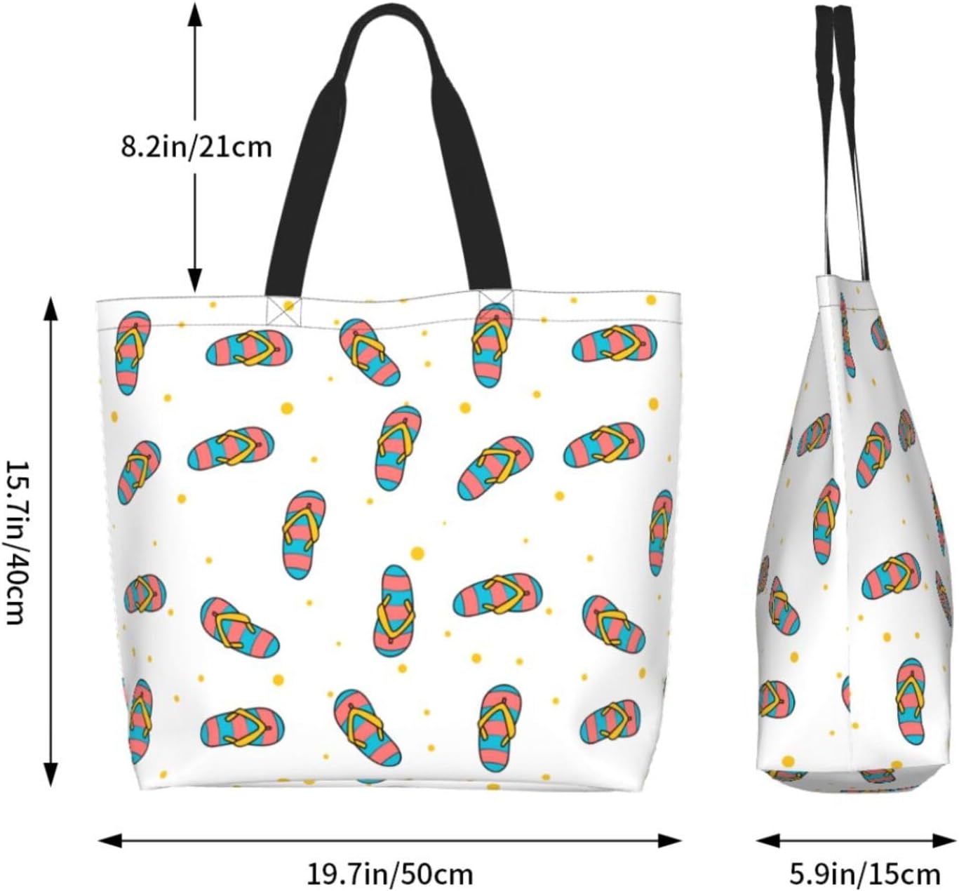Tote Bag Beach Bag for Women Reusable Grocery Large Shopping Shoulder Bag Travel Handbag