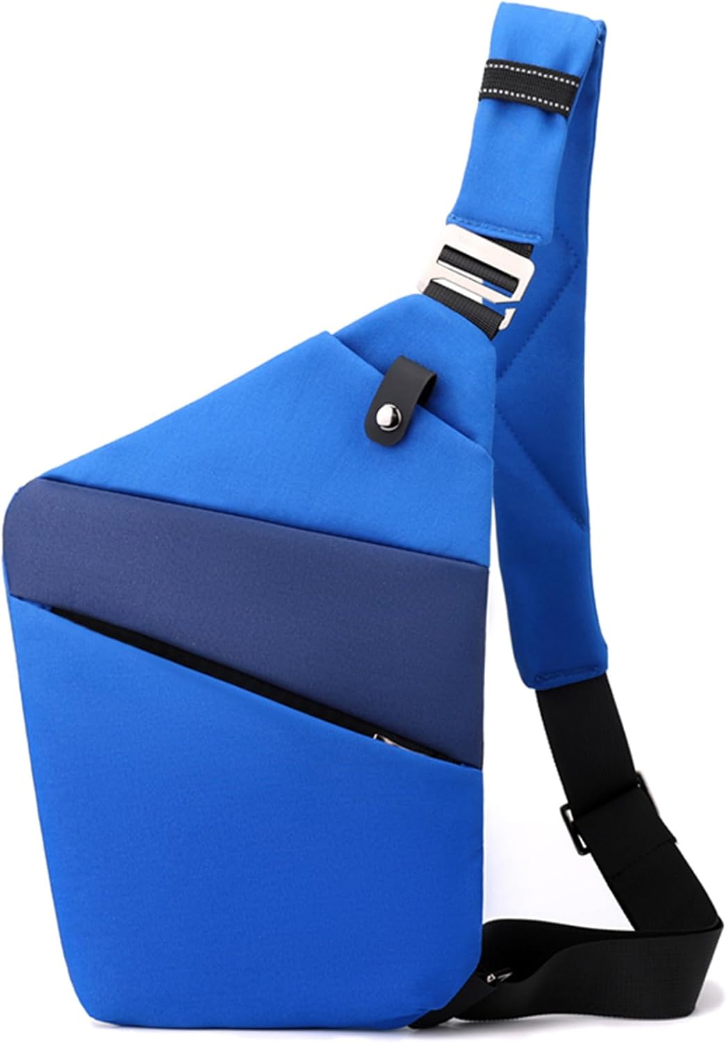 Anti Theft Crossbody Bags for Women, 2025 New Anti-Theft Travel Bag, Shoulder Bag Anti-theft Design for Travel, Sport (Blue Dark Blue - Right Shoulder)