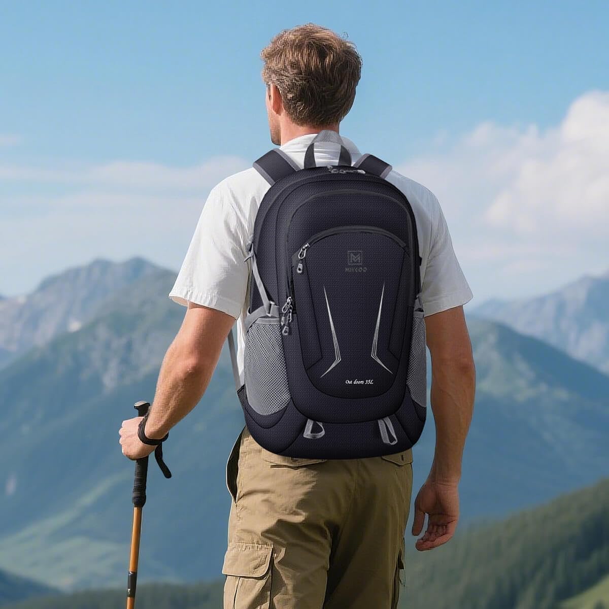 MIYCOO Ultralight Packable Backpack, 35L Waterproof Hiking Daypack