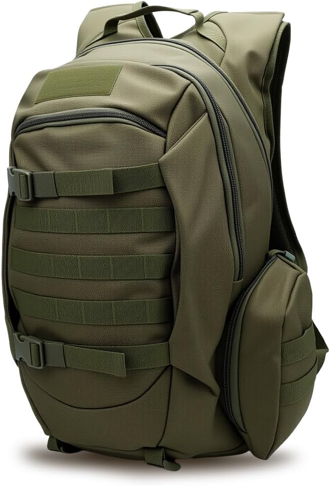 lyrlody Hiking Backpack,Camping Backpack, Hiking Daypack with Rain Cover with 2L Water Bladder