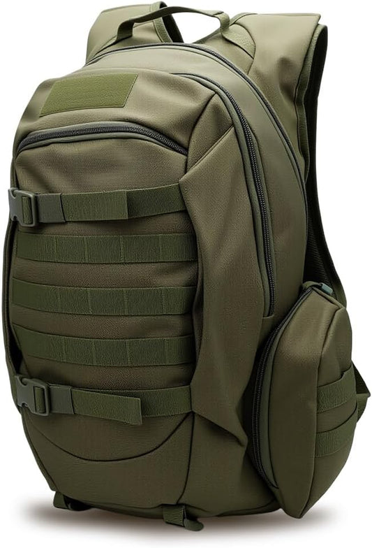 lyrlody Hiking Backpack,Camping Backpack, Hiking Daypack with Rain Cover with 2L Water Bladder