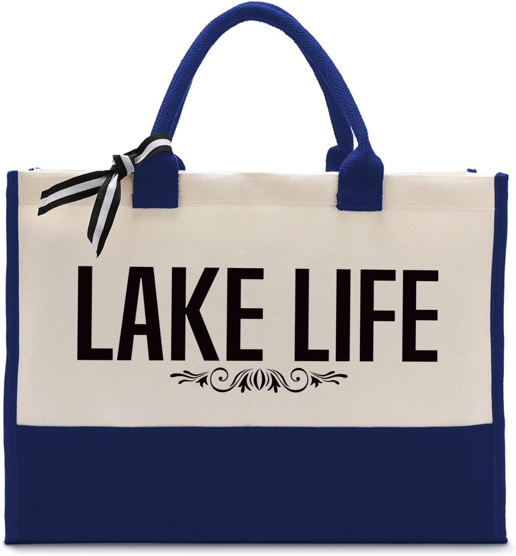 Gkwa Canvas Tote Bag for Gifting, Women Cotton Canvas Bag, Reusable Shopping Bag
