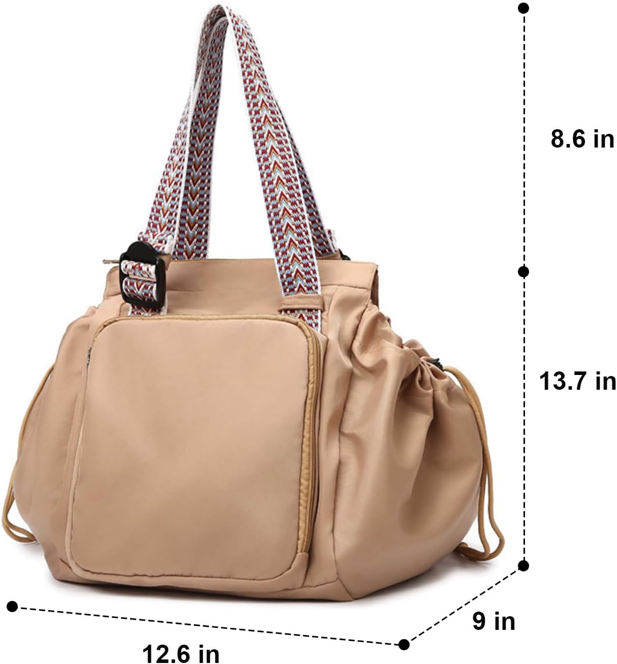 Gym Bag,Foldie Travel Tote Bag,Sports Weekender Bags for Women,Large Capacity Multifunctional Organizer Bag