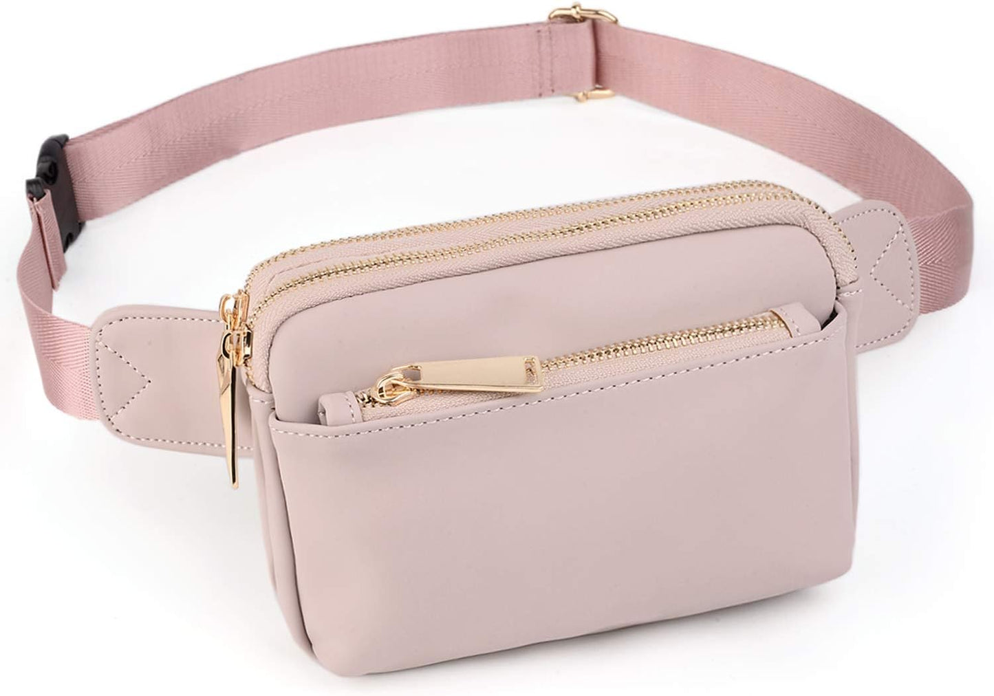 UTO Fanny Pack for Women Crossbody Trendy Fashion Belt Purse Chest Waist Hip Bumbag for Outdoor Shopping Travel Hiking