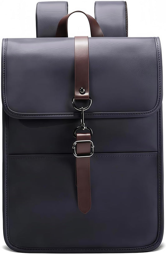 Chic Backpack For Men 14 Inch Laptop Computer Pc Bags Elegant Executive Business Compact Waterproof Backpack For Airport Travel Office Mochila