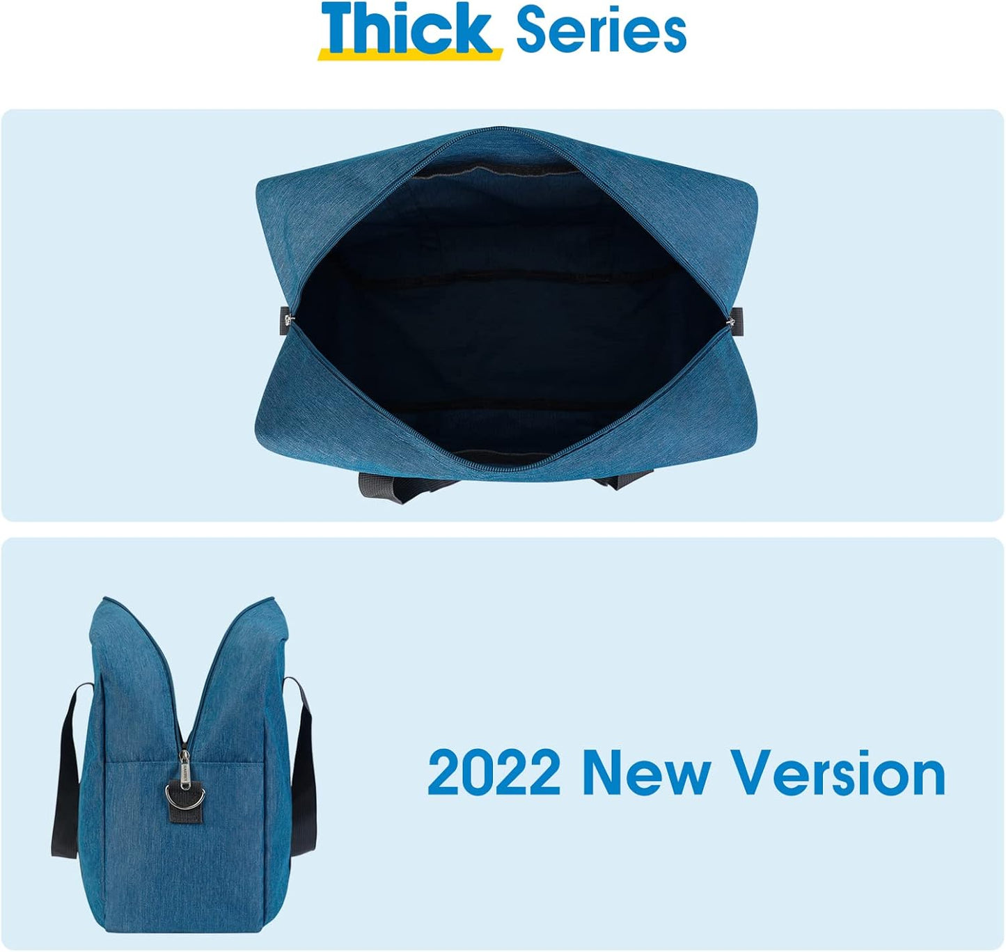For Spirit Airlines Personal Item Bag 18x14x8 Foldable Travel Duffel Bag Tote Carry on Luggage Duffle Overnight for Women and Men
