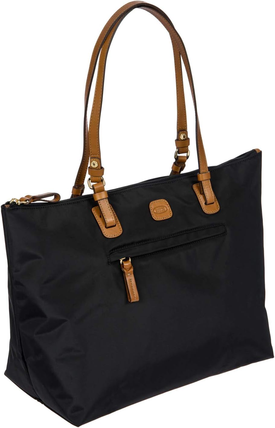 Bric's X-Collection Sportina Tote Bag – Large Water-Resistant Nylon Tote with Detachable Pouch for Travel, Work, Beach