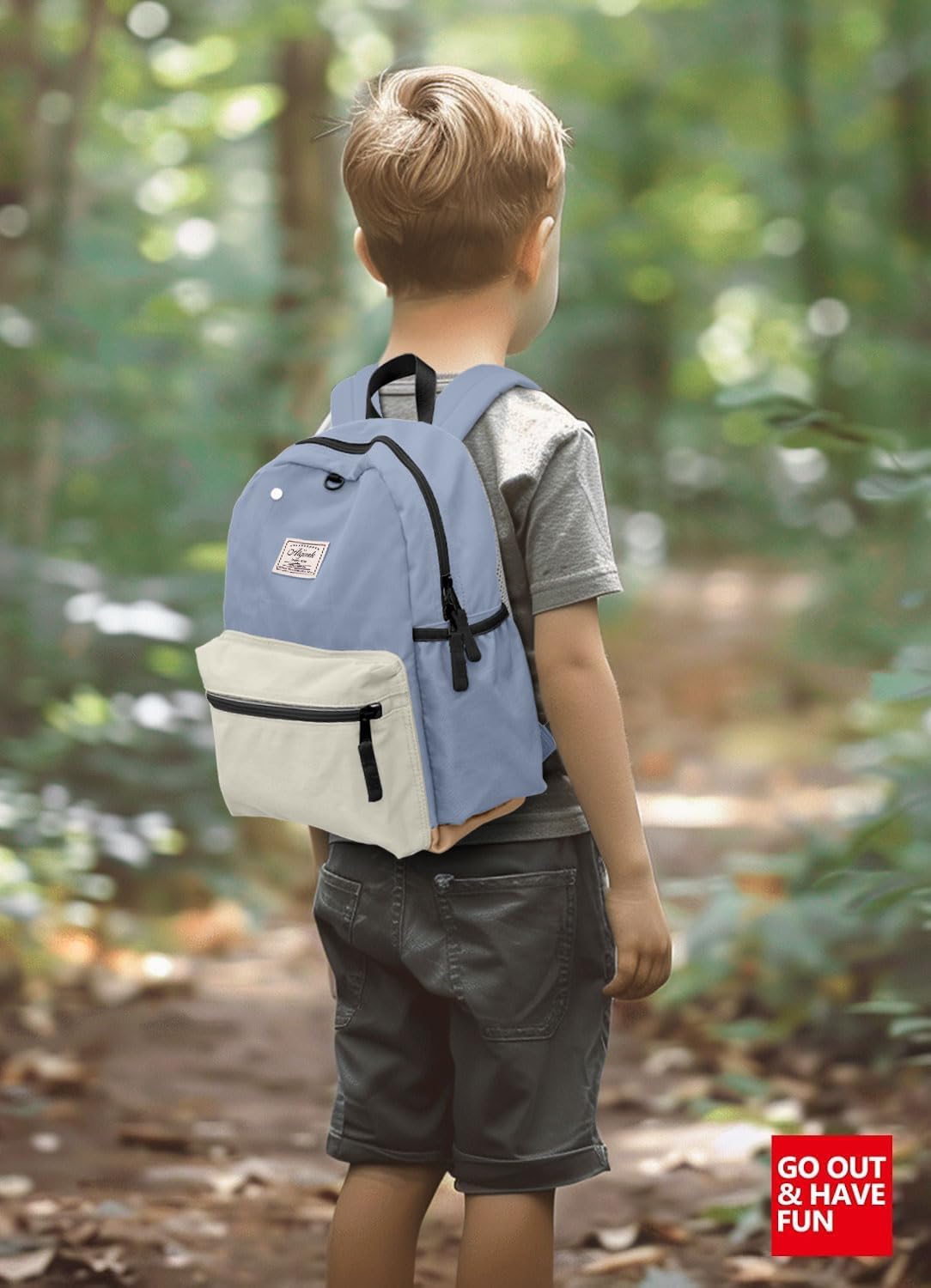 Toddler Backpack for Boys 2-5: Preschool Kindergarten 13" Daycare Backpacks Fit A4 Folder