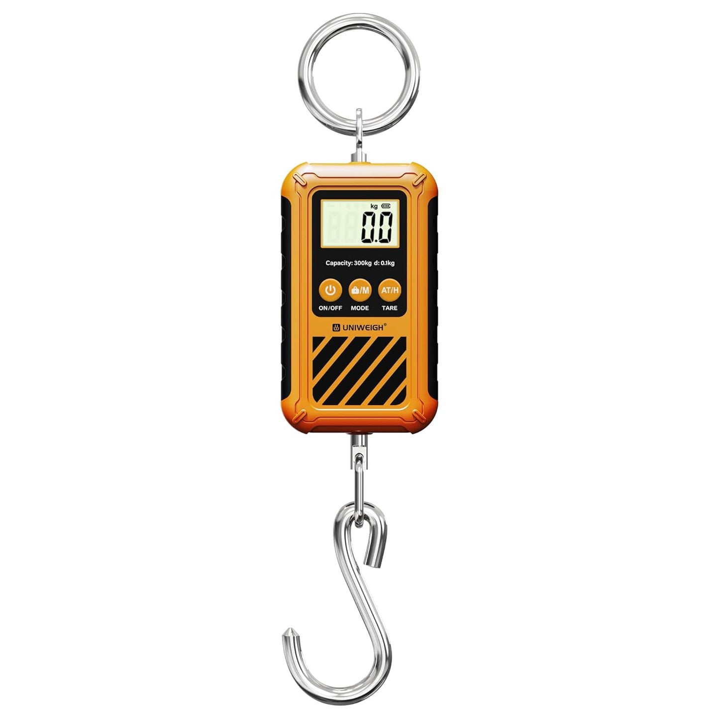 Digital Luggage Scale,Portable Hanging Bag Scale for Travel,Suitcase Weight Scale with Comfortable Handle and Large Hook,Duty Crane Scale with 660LB/300KG for Hunting and Fishing