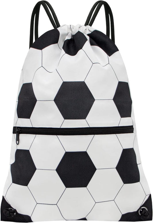 HOLYLUCK Drawstring Backpack Bag Sport Gym Sackpack