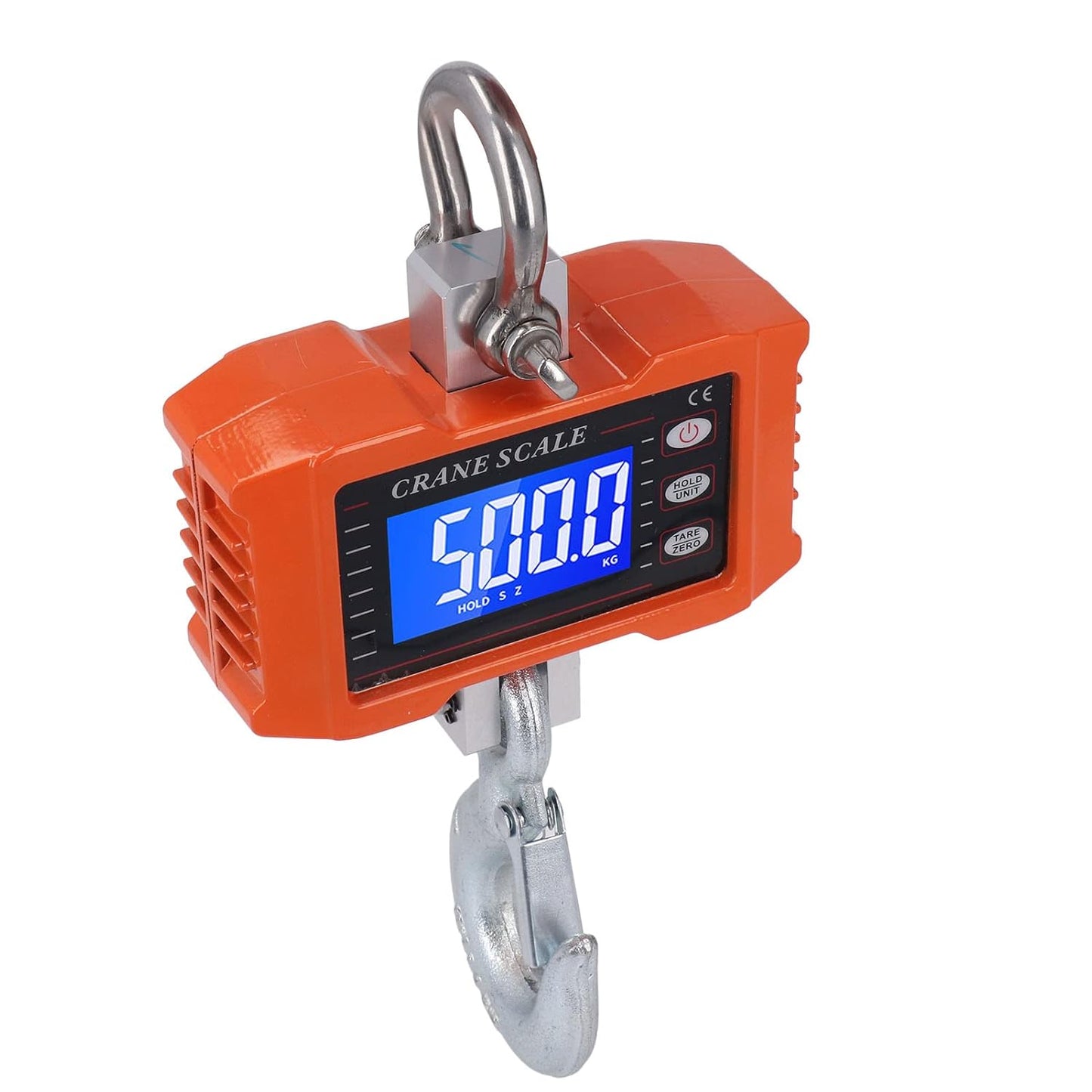 OCS P1 Digital Crane Scale, 1000KG Digital Hanging Scale, Resist Wear Luggage Scale, Heavy Duty Range Weighing Tool for Warehouse