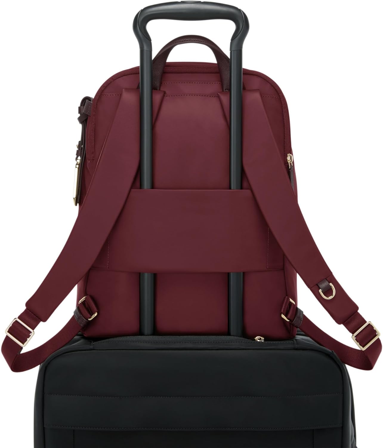 Tumi Women's Halsey Backpack, Wine, One Size
