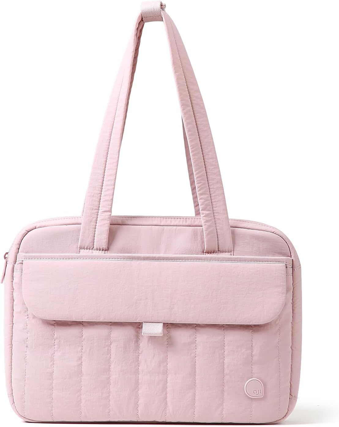 aji Laptop Tote Bag for Women, 14Inch & 16 Inch Laptop Tote Bag with Luggage Trolley Strap for