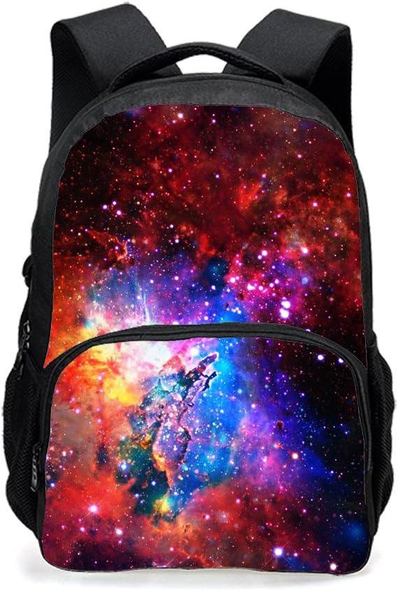 CAIWEI backpack teen, Universe Space TrendyMax Galaxy Pattern Backpack Cute for School (Starry sky 2)