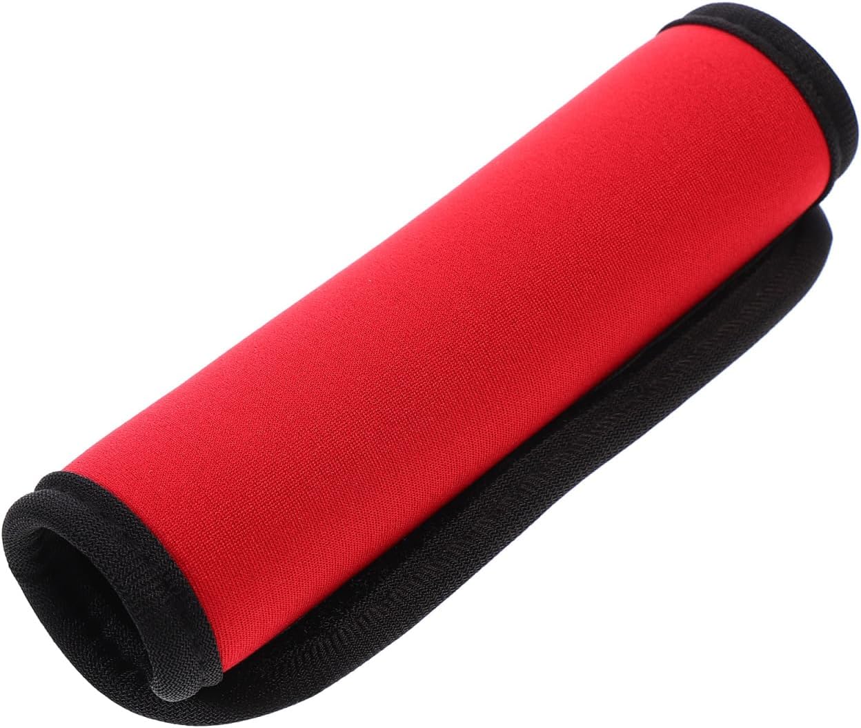 Red Neoprene Luggage Handle Wraps - Universal Travel Bag Handle Covers for Protection and Comfort