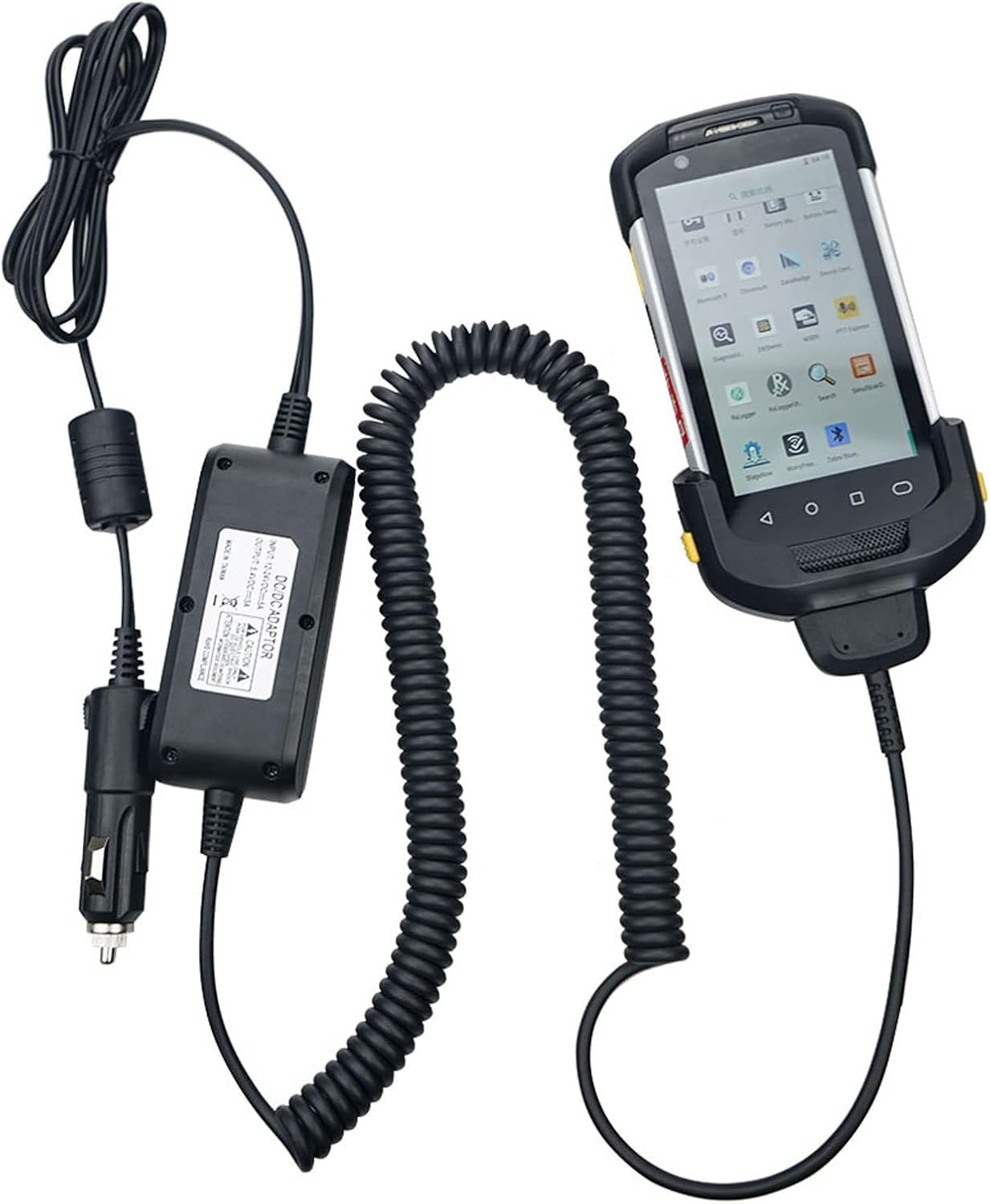 Vehicle Charger Cable for TC70 TC72 ,Car Charger Cable for Zebra Symbol TC70X TC77,CBL-TC7X-USB1-01 Scanner Handheld Computer PDA Charger Accessories