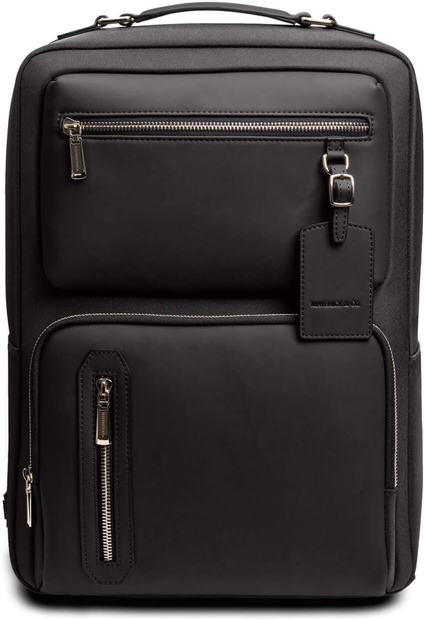 Maverick & Co. Explorer Light Backpack, Compatible with 15.6" laptop, for Men & Women (Black)