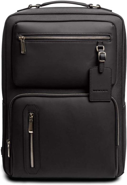 Maverick & Co. Explorer Light Backpack, Compatible with 15.6" laptop, for Men & Women (Black)