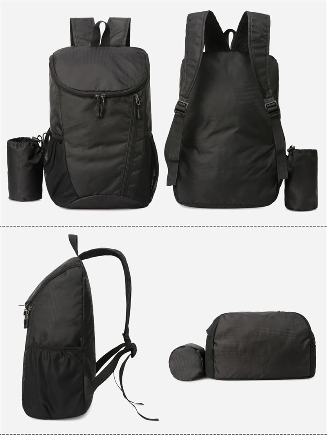 Portable Foldable Backpack Folding Mountaineering Bag, Ultralight Outdoor Cycling Rucksack, Travel