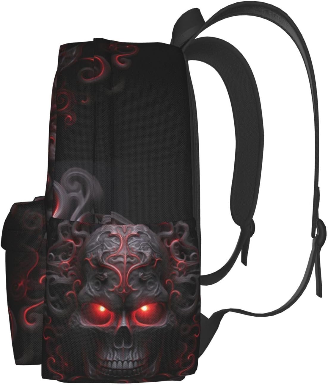 Skull Backpack School Bag Lightweight Bookbag Laptop Travel Daypack For Kids Girls Boys Teens