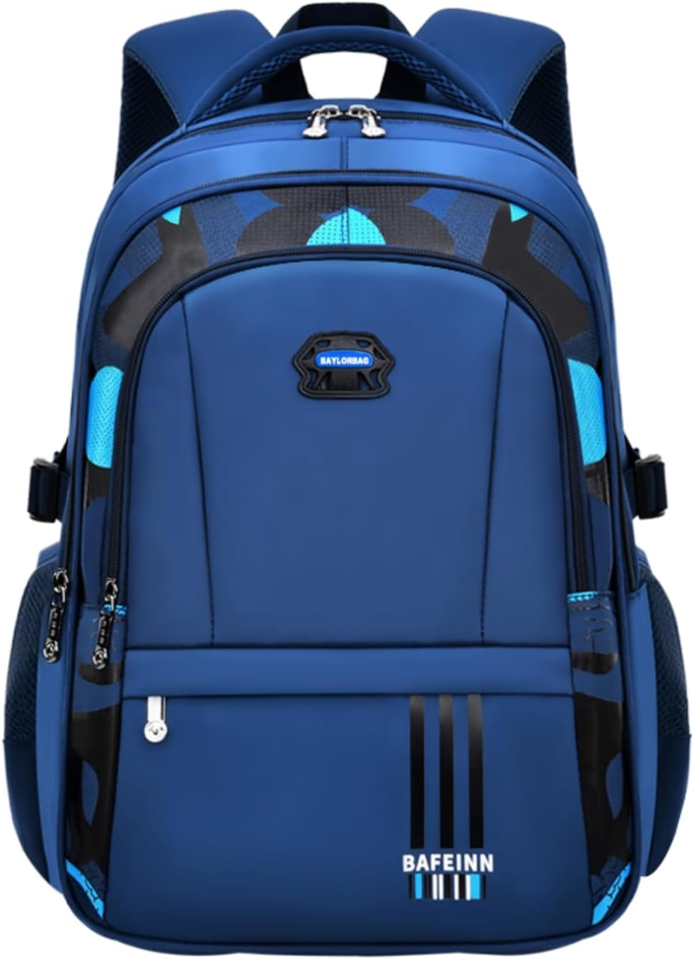 Mildame Kids Backpack for Boys, Camo School Backpacks for Middle Elementary School, Camouflage Bookbags for Teens Boys, Lightweight Travel Bag, Blue