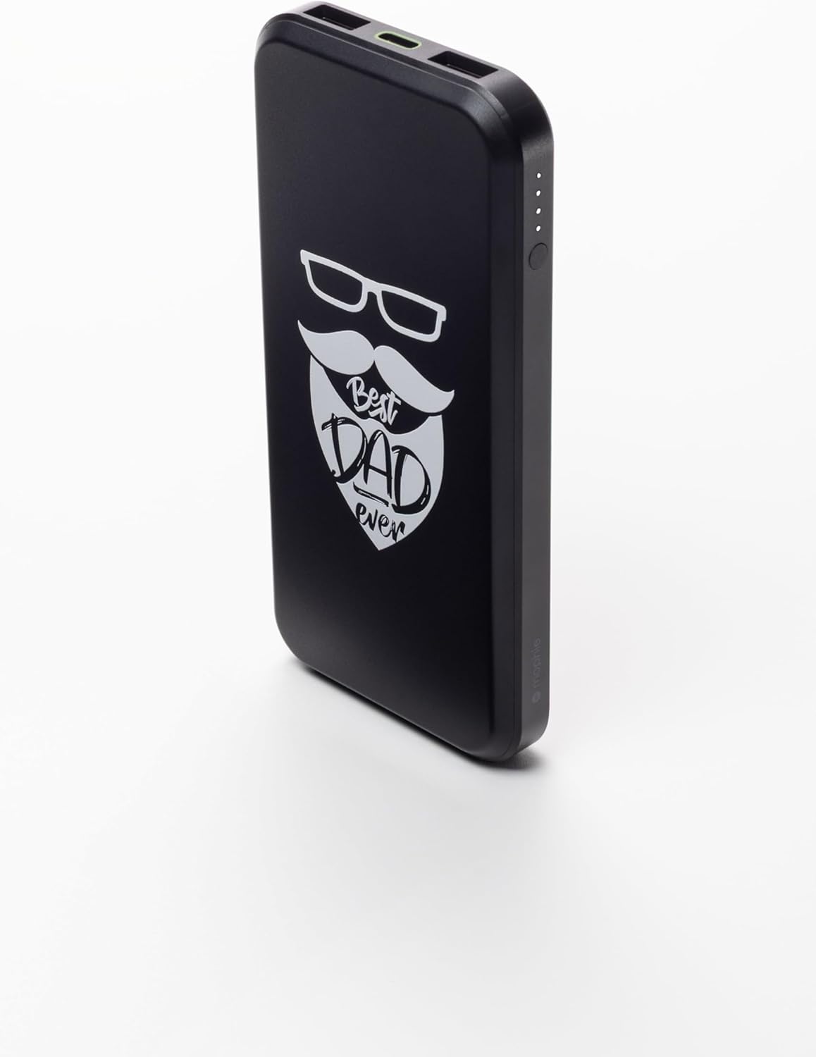 Mophie powerstation prime10 - Portable Power Bank with 10,000mAh Internal Battery, 18W USB-C PD Fast Charging, Charge 3 Devices Simultaneously, LED Power Indicator, Best Dad