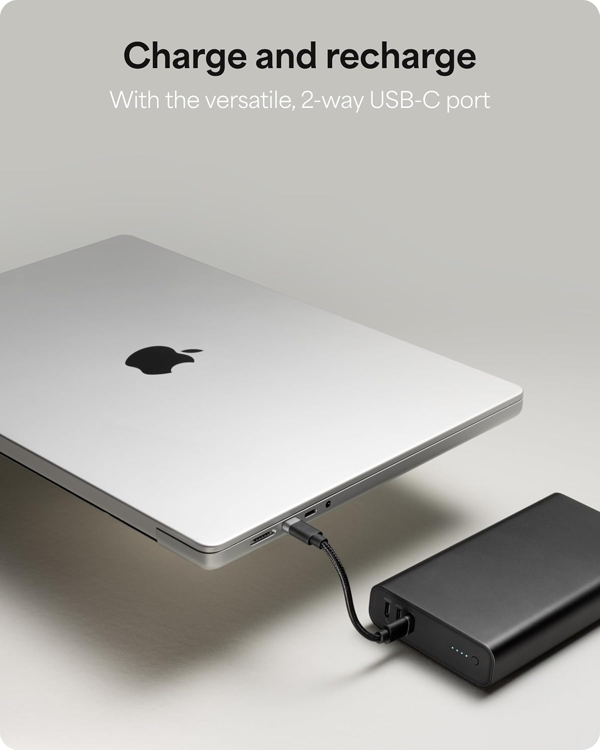 Mophie Powerstation Fast 25,000mAh Power Bank | Extended Fast Charging | 140W, Multi-Device