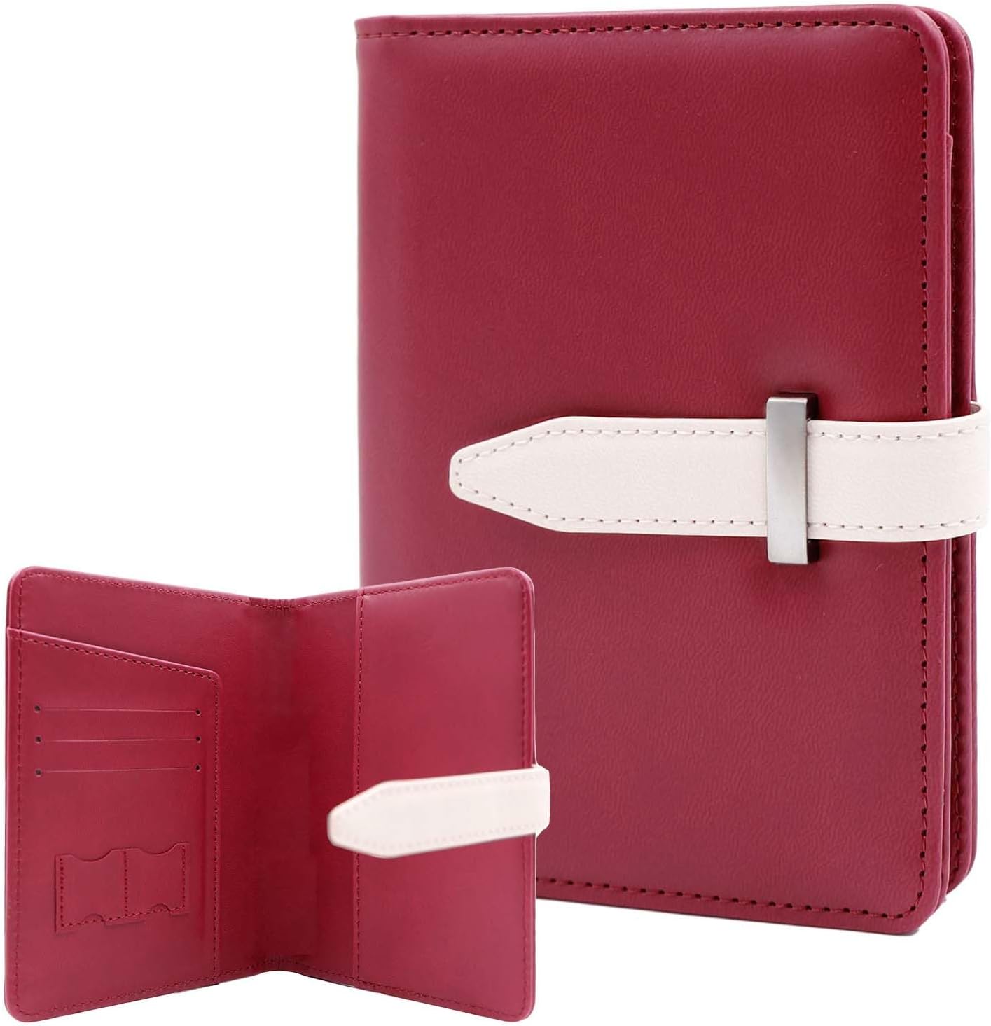 Passport Holder with Airtag for Women/Men,Airtag Passport Wallet for Travel,Cute Passport Holder