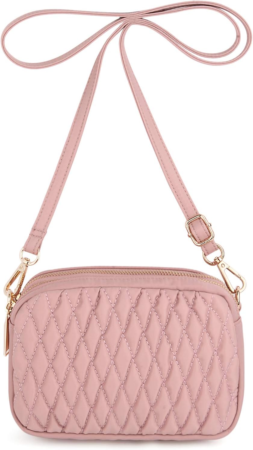 UTO Fanny Pack for Women 5 Ways Convertible Chest Bag Waterproof Fashion Lightweight Travel Waist Pack Purse