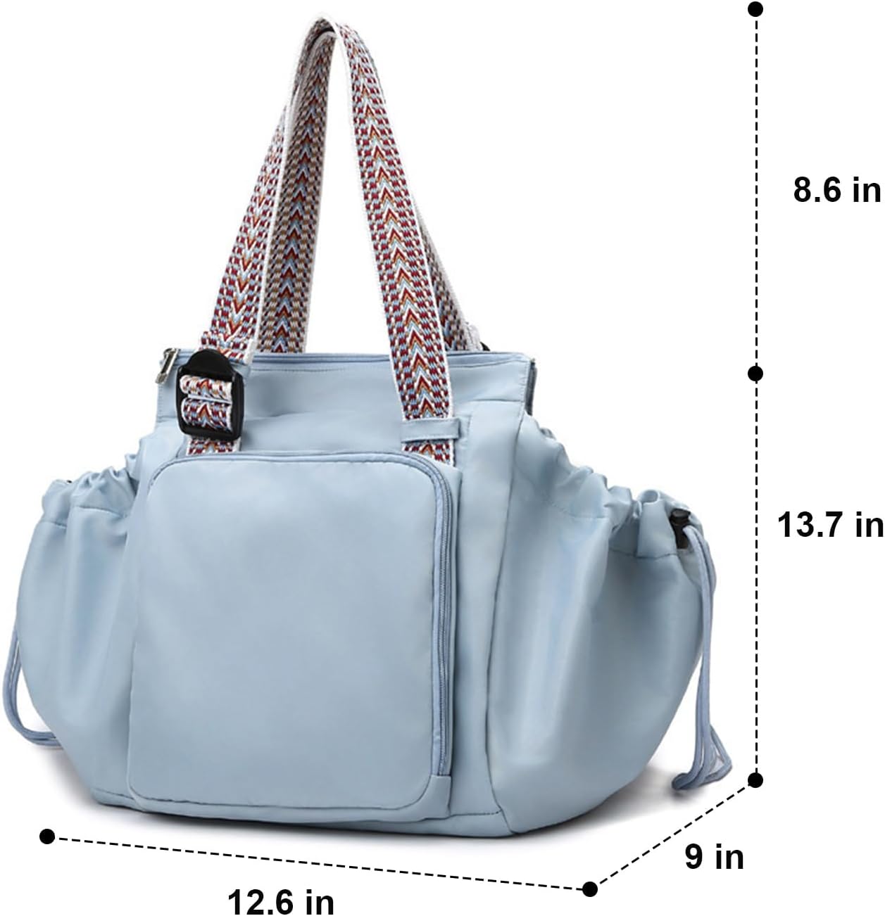 Gym Bag,Foldie Travel Tote Bag,Sports Weekender Bags for Women,Large Capacity Multifunctional Organizer Bag