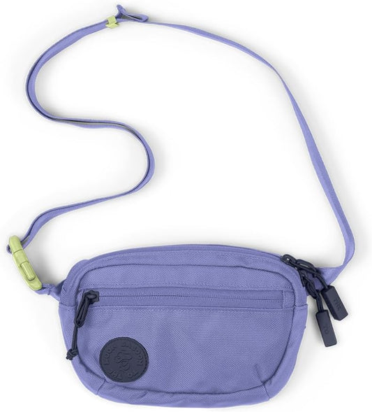 Baboon to the Moon Fanny Pack - Trendy, Compact, Water-Repellent Waist Bag in Multiple Colors and Sizes for Men and Women (Mystic Violet, Mini (1.5L))