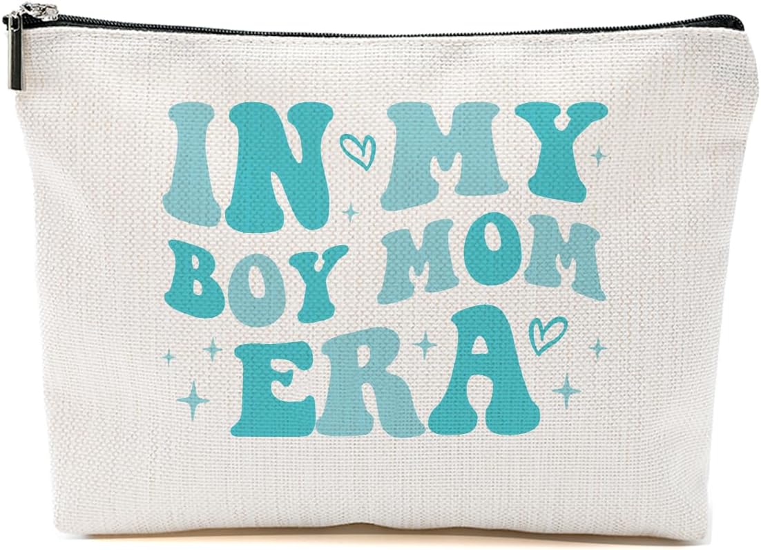 Mom Gifts Makeup Bag Mom to Be Gift Cosmetic Bag, Best Gifts for Expectant Moms Mother, Mothers Day Christmas Birthday Gift, Appreciation Toiletry Zipper Bags, Organizer, Cosmetic Pouch