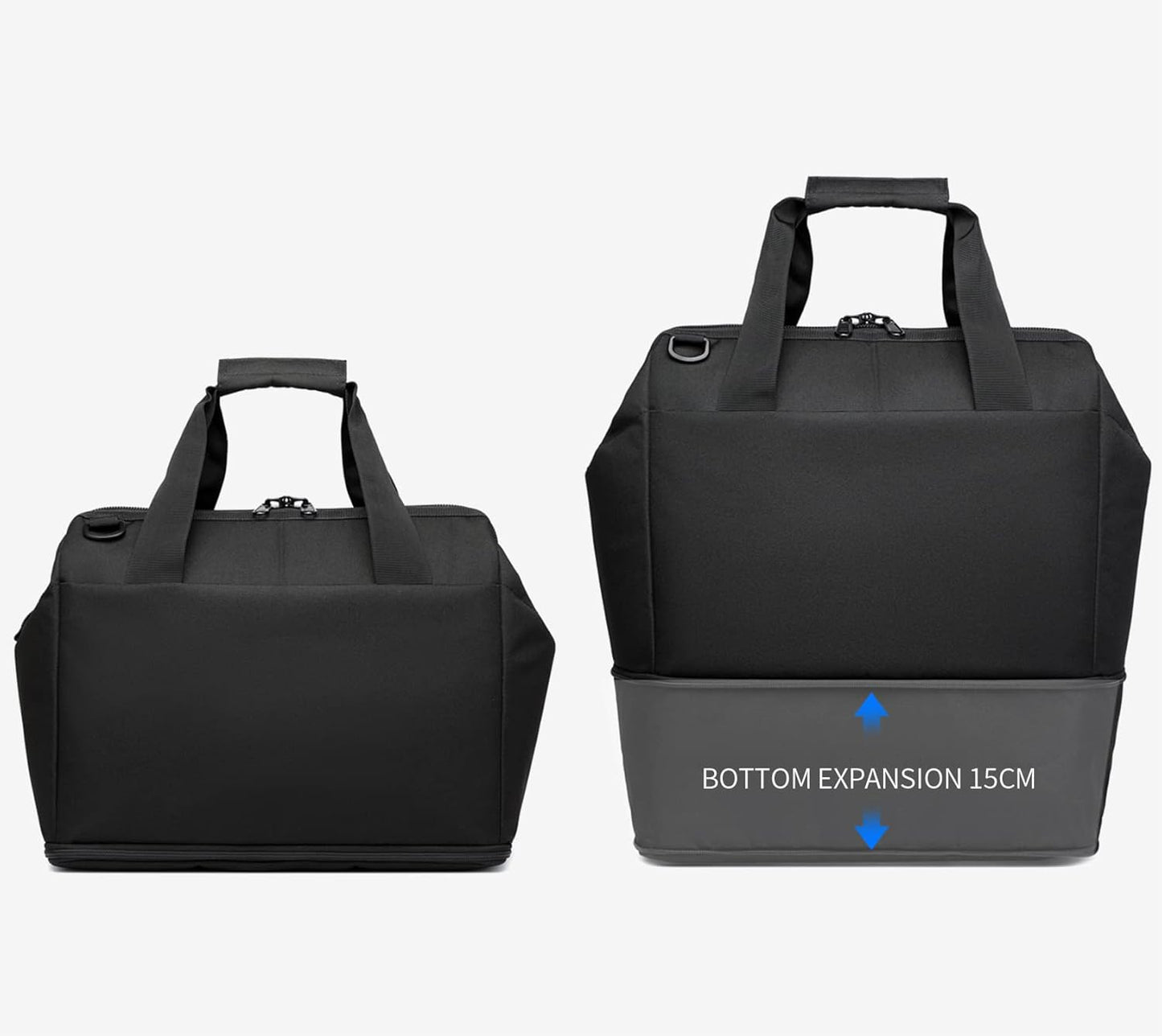 Travel Bags Big Duffel Bags for Luggage Perfect for Traveling Camping and Sports Waterproof Nylon Material with Detachable Shoulder Strap Stay organized on your trips