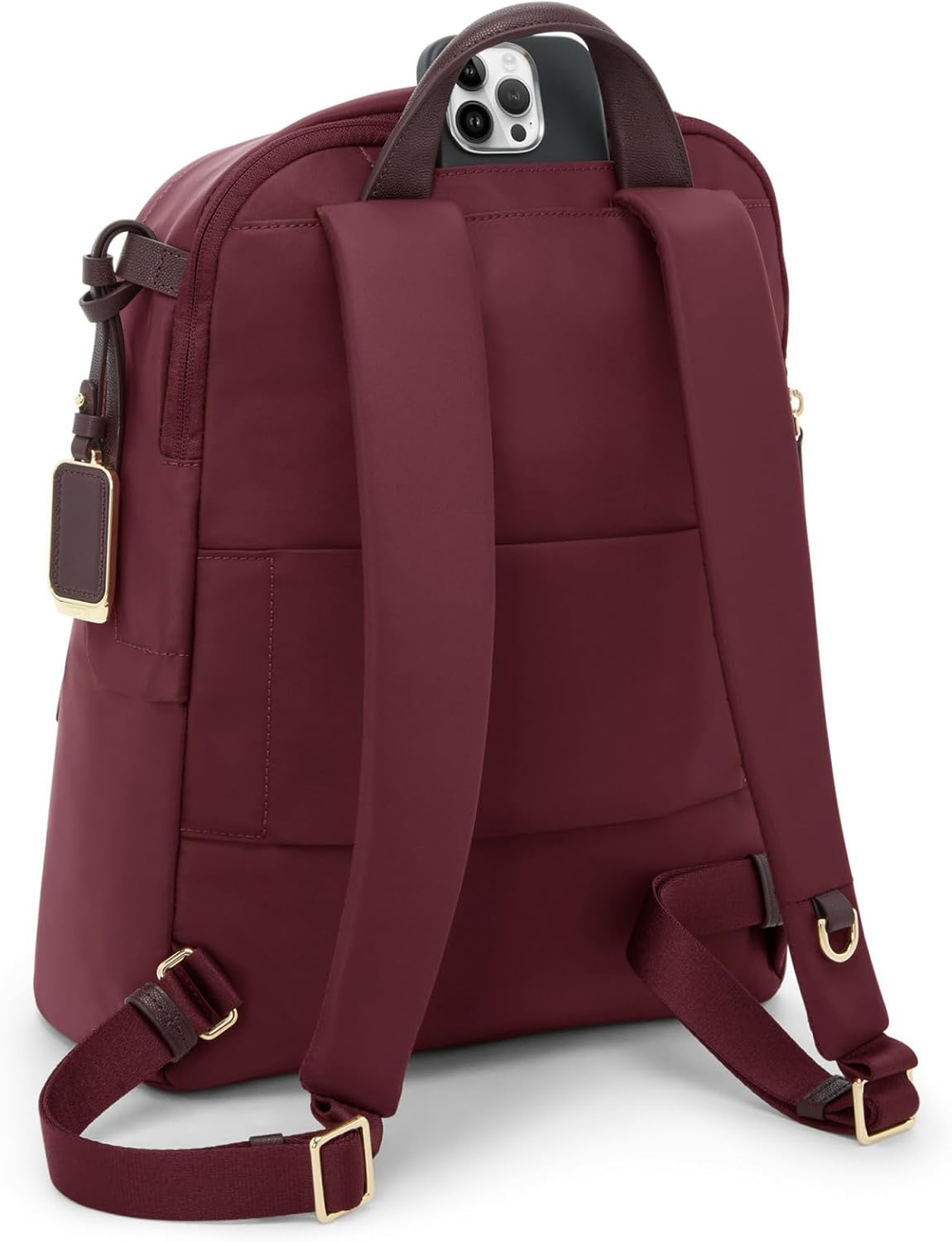 Tumi Women's Halsey Backpack, Wine, One Size