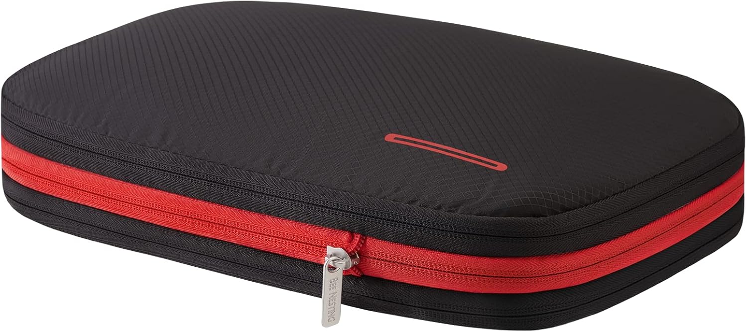 Bee Nesting Waterproof Compression Packing Cubes 5/6/8 sets, Large Travel Packing organizers for