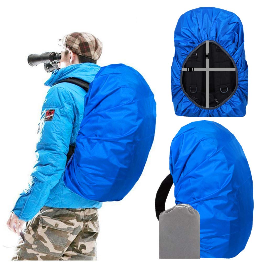 Joy Walker Backpack Rain Cover (blue, Middle (for 30-40L backpack))
