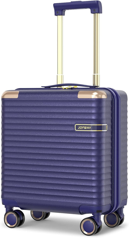 Joyway Carry on Luggage Airline Approved with TSA Lock, Hard Shell 18 Inch Travel Carry-on Suitcase with Spinner Wheels